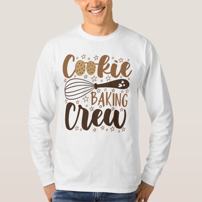 Camiseta Diseño divertido de galletas de pan (Anverso)