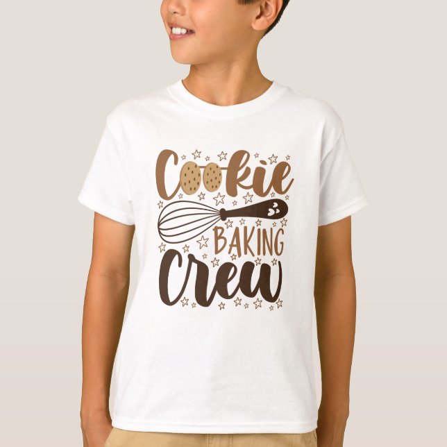 Camiseta Diseño divertido de galletas de pan (Anverso)