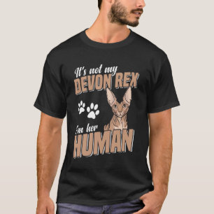 Camiseta Diseño divertido de gato pixie Devon Rex para aman