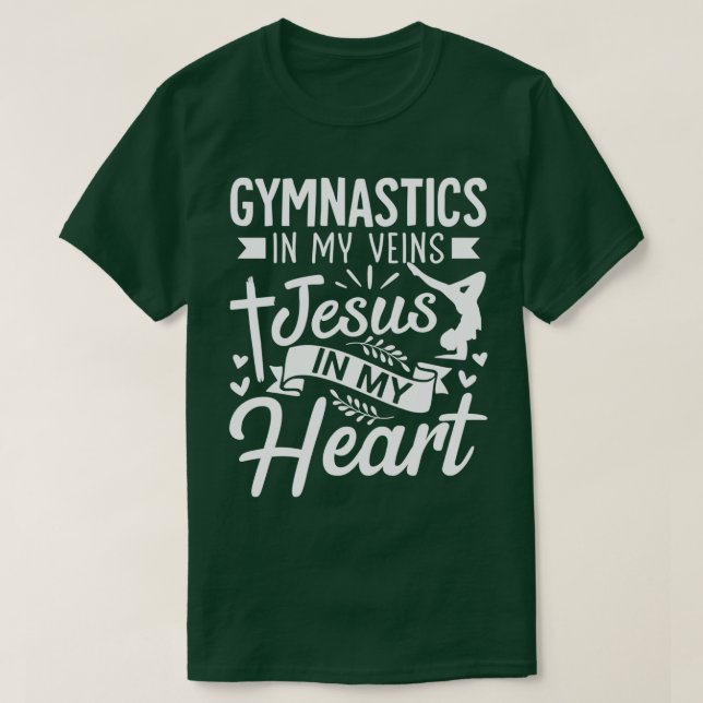 Camiseta Diseño divertido de gimnasia para hombres gimnasta (Diseño del anverso)