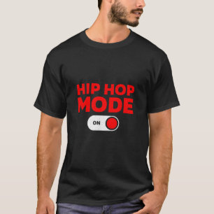 Camiseta Diseño divertido de hip hop para hombres mujeres H