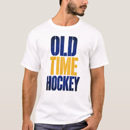 Camiseta Diseño Divertido de Hockey de Época