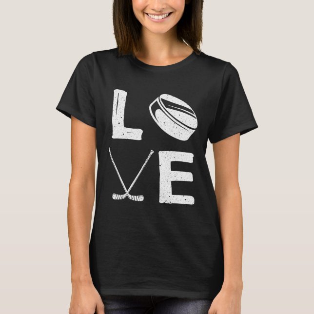 Camiseta Diseño divertido de hockey para niños hombres hock (Anverso)