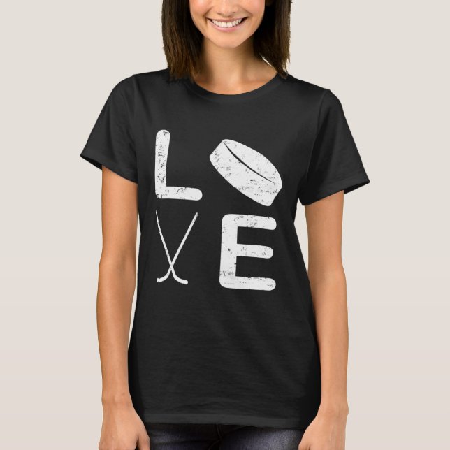 Camiseta Diseño divertido de hockey para niños hombres hock (Anverso)