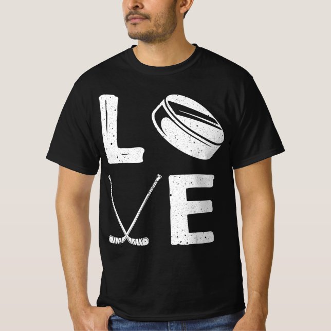 Camiseta Diseño divertido de hockey para niños hombres hock (Anverso)