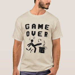 Camiseta Diseño divertido de humor de videojuegos de enfado