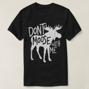 Camiseta Diseño divertido de juego de palabras de alce para