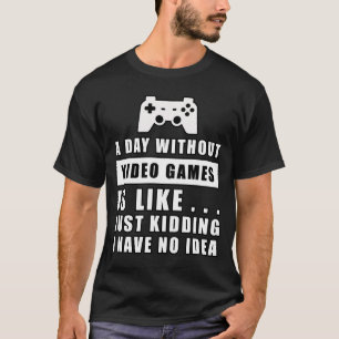 Camiseta Diseño divertido de juegos
