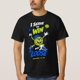 Camiseta Diseño divertido de jugador de pickleball