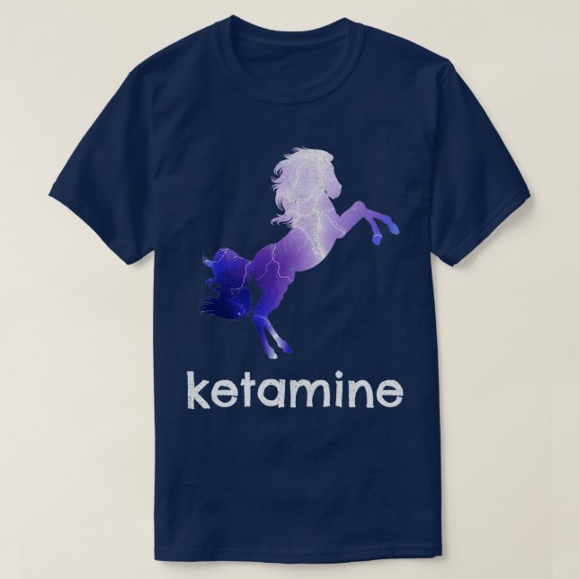 Camiseta Diseño divertido de ketamina (2) (Diseño del anverso)