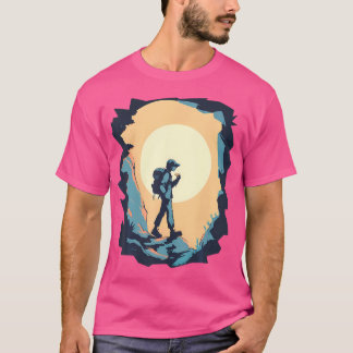 Camiseta Diseño divertido de la comida de Hike and Tacos