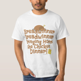 Camiseta Diseño divertido de la Personalizado de la cena de