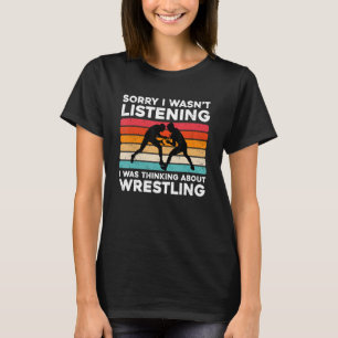 Camiseta Diseño divertido de lucha libre para la lucha de l