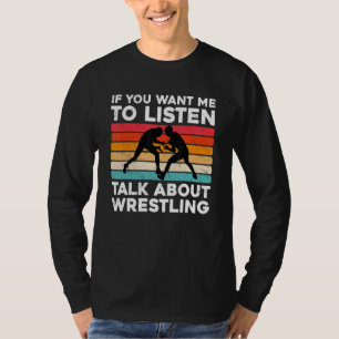 Camiseta Diseño divertido de lucha libre para la lucha de l