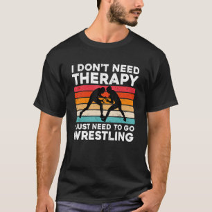 Camiseta Diseño divertido de lucha libre para la lucha de l