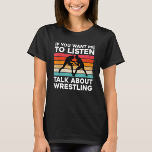 Camiseta Diseño divertido de lucha libre para la lucha de l