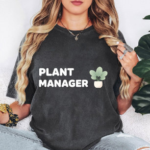Camiseta Diseño divertido de maceta de planta verde para ge