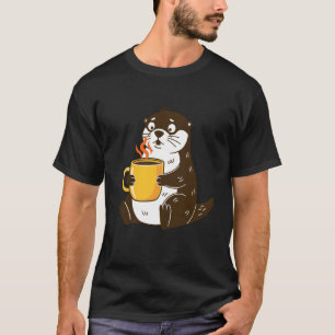 Camiseta Diseño divertido de nutria marina para adultos ama