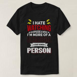 Camiseta Diseño divertido de observación de bisagra para