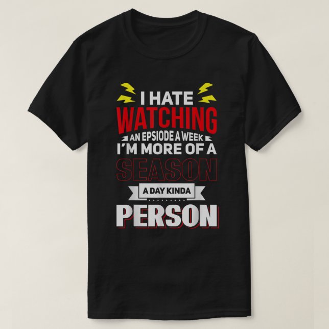 Camiseta Diseño divertido de observación de bisagra para el (Diseño del anverso)