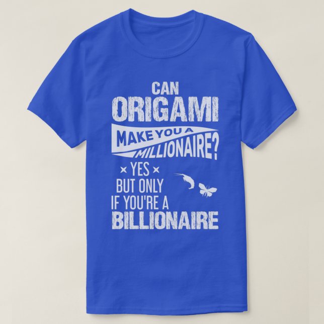 Camiseta Diseño divertido de origami para regalo 7 (Diseño del anverso)