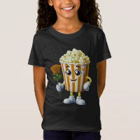 diseño divertido de palomitas para enamorados