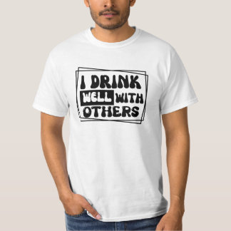 Camiseta Diseño divertido de papá bebiendo