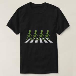 Camiseta Diseño divertido de parodia de cruce alienígena