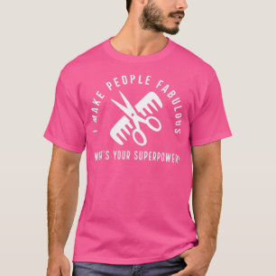 Camiseta Diseño divertido de peluquería