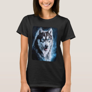 Camiseta Diseño divertido de perro Husky para amantes de lo