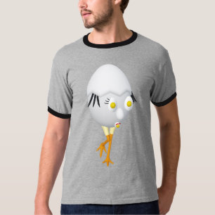 Camiseta Diseño divertido de personajes de huevo RG y RA
