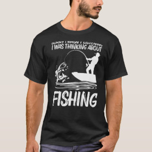 Camiseta Diseño Divertido de Pesca para Hombres Mujeres Ceb