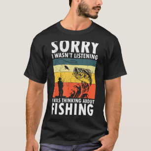 Camiseta Diseño Divertido de Pesca para Hombres Mujeres Pes