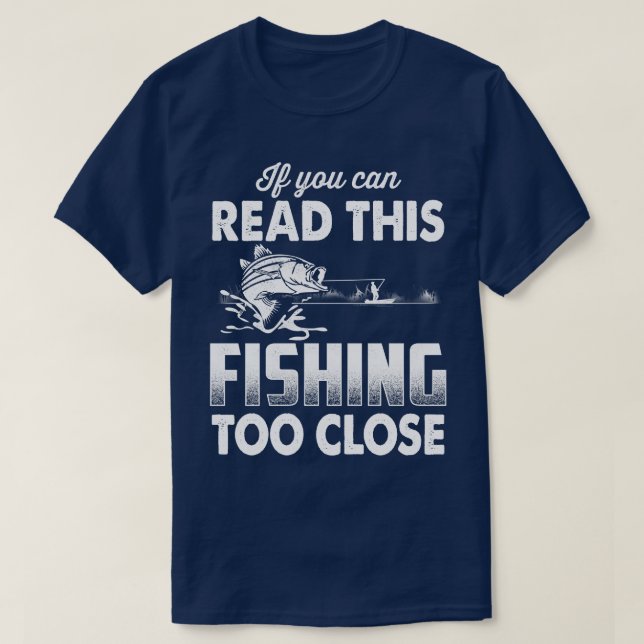 Camiseta Diseño divertido de Pescadores Día del Pescador Pe (Diseño del anverso)