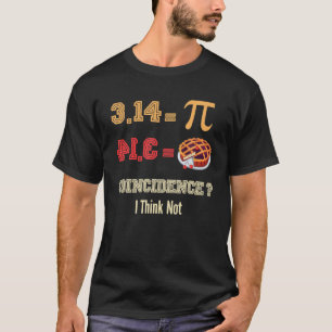 Camiseta Diseño divertido de PI Day, 3.14 = Coincidencia de