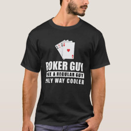 Camiseta Diseño divertido de póquer