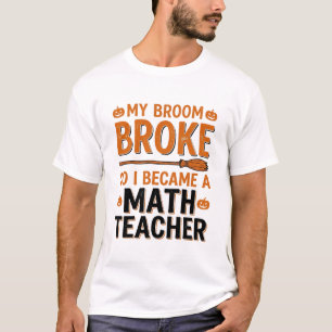 Camiseta Diseño divertido de profesor de matemáticas de Hal