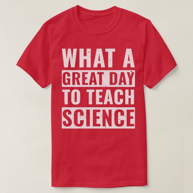 Camiseta Diseño divertido de profesores de ciencias para ho (Diseño del anverso)