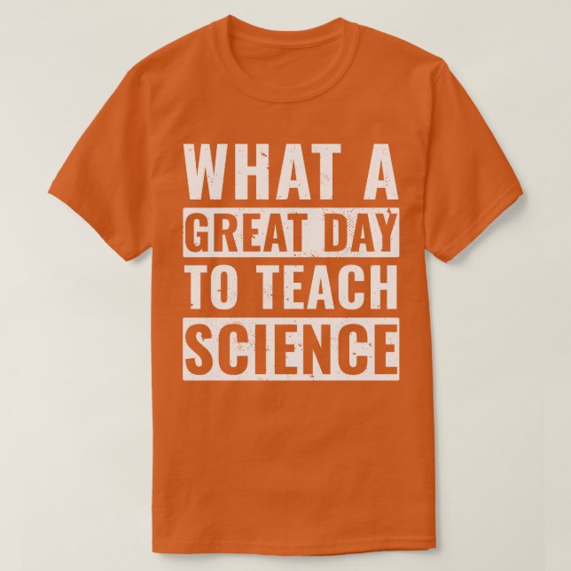 Camiseta Diseño divertido de profesores de ciencias para ho (Diseño del anverso)