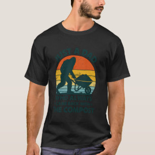 Camiseta Diseño divertido de puesta de sol de compost para