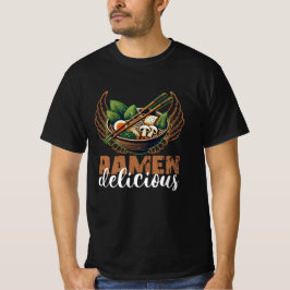 Camiseta diseño divertido de ramen delicioso para amantes