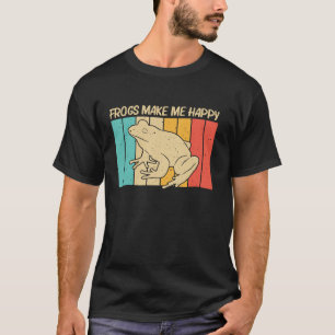 Camiseta Diseño divertido de ranas para hombres árbol de an
