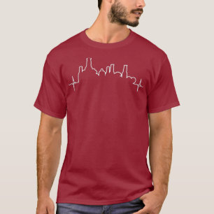Camiseta Diseño divertido de regalo de cricket Beer Heartbe