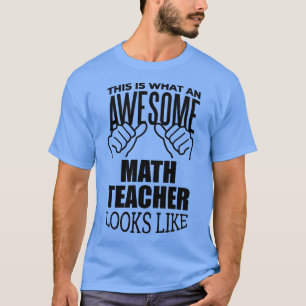 Camiseta Diseño divertido de regalos del profesor de matemá