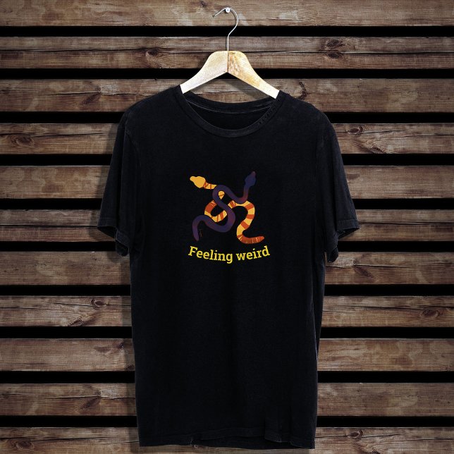 Camiseta Diseño divertido de serpientes multicolores dibuja (Subido por el creador)