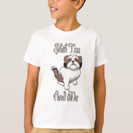 Camiseta Diseño divertido de Shih Tzu y yo