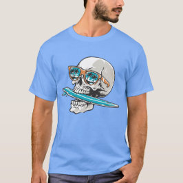 Camiseta Diseño divertido de tabla de surf de verano