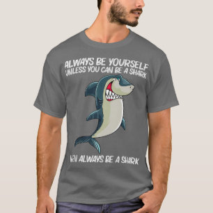 Camiseta Diseño divertido de tiburones para hombres mujeres