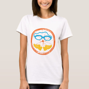Camiseta Diseño divertido de triatlón
