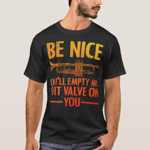 Camiseta Diseño Divertido de Trompeta para Hombres Mujeres